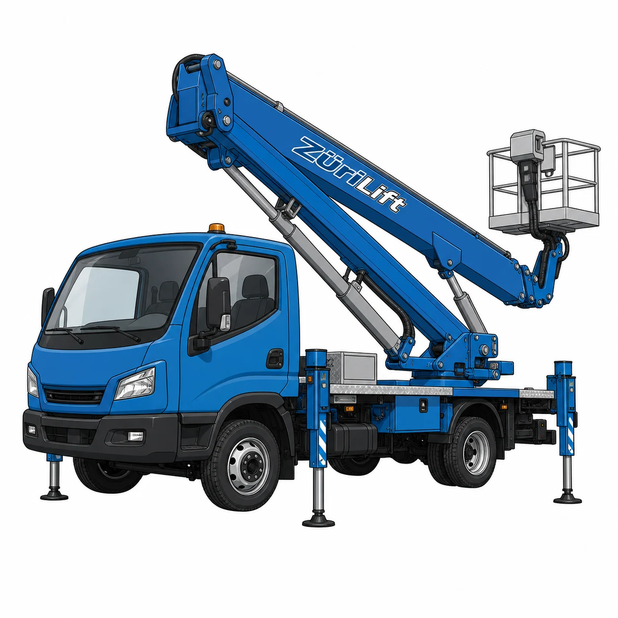 LKW-Arbeitsbühne Multitel MT 162 EX