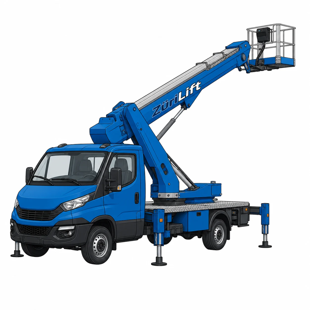 LKW-Arbeitsbühne Multitel MTE 270